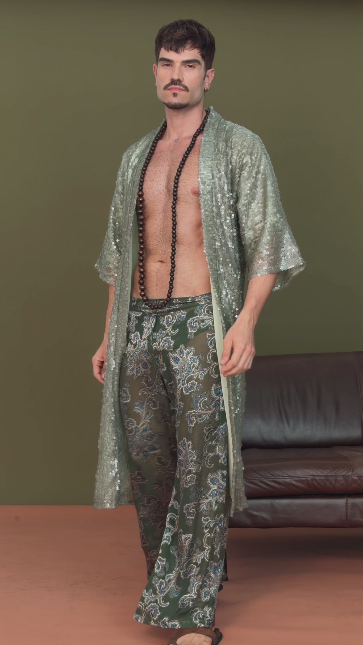 KIMONO LONGO PAETÊ