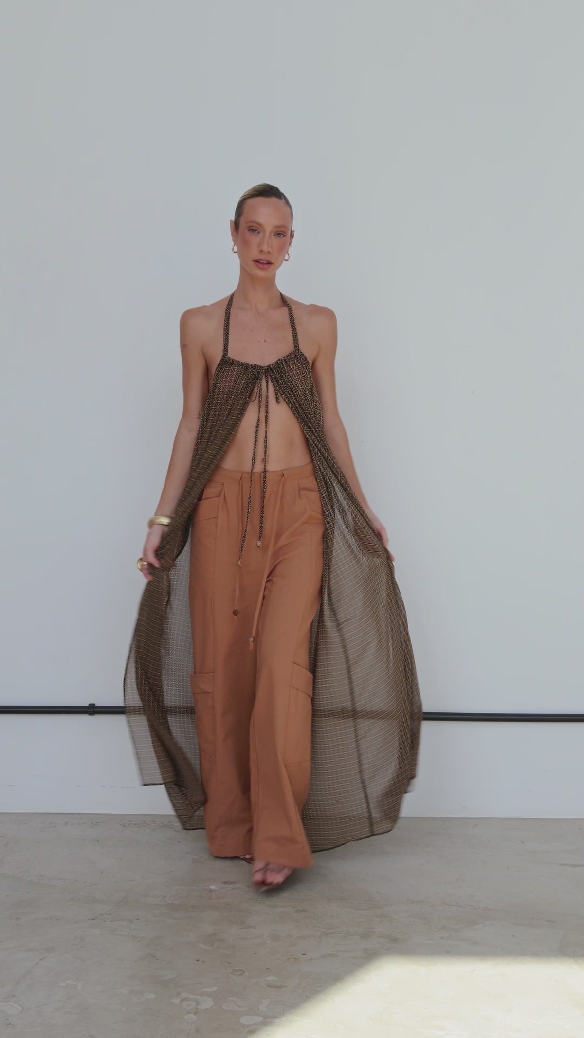 CALÇA CARGO MOCCA
