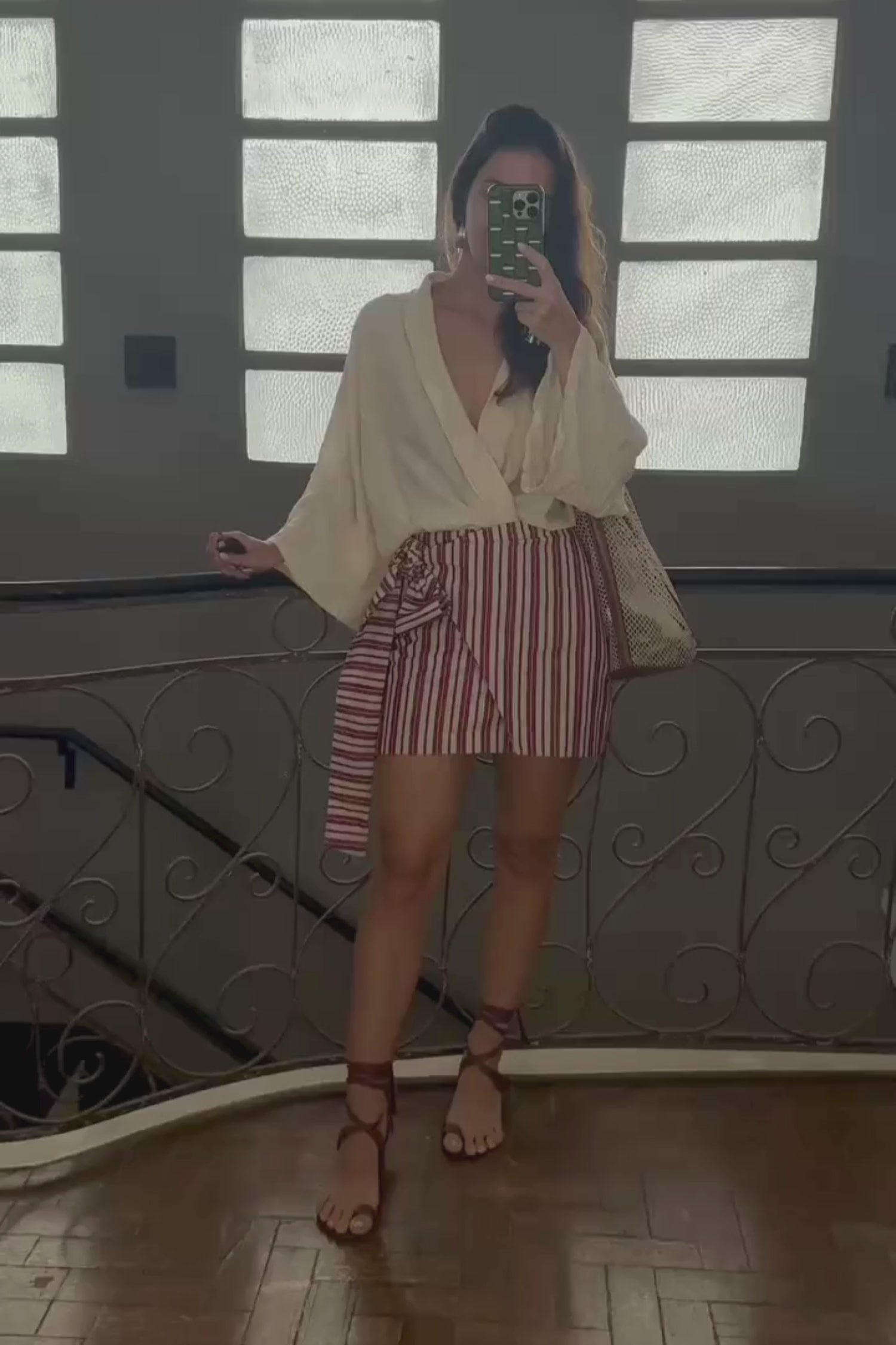 KIMONO CURTO ESSENCIAL AREIA